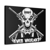 Ever Vigilant Canvas Gallery Wraps